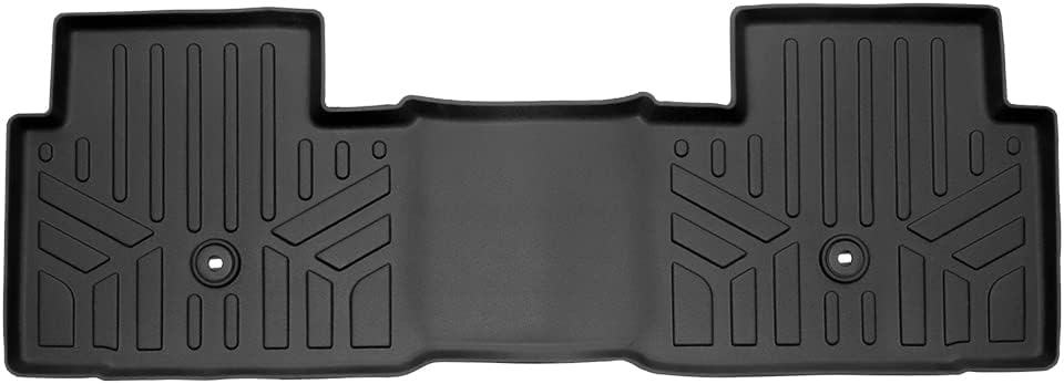 SMARTLINER Custom Fit All Weather Protection 2 Row Floor Mat Liner Set Compatible with 2023-2025 Honda Pilot - Image 7