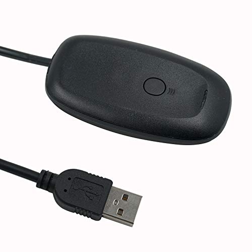Mcbazel Wireless USB 2.0 Gaming Receiver Adapter for Microsoft Xbox 360 Desktop PC Laptop Gaming - Black by Mcbazel - Image 2