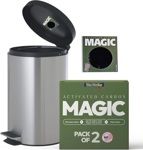 Trash Magic Activated Charcoal Trash Can Odor Eliminator