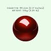 Perixx Peripro-304 Trackball, 2.17 Inch Large Replacement Ball for Periboard and Kensington Mouse, Glossy Red, 18033