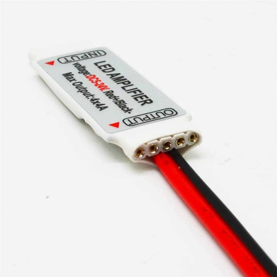 Miniatura 4 de 10 unids Mini RGB RGBW Led Amplificador Controlador Ánodo Común 4Pin 5Pin para SMD 3528 5050 5050 RGBWW Led Tira Iluminación (4Pin para RGB)