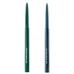 ONarisae eyeliner pencil retractable eyeliner creamy pigmented smudge proof eye liner pen Green & Shimmer Green