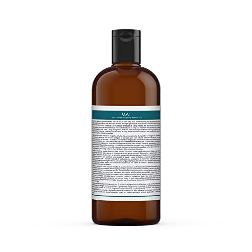 Mystic Moments | Oat Carrier Oil - 500Ml - Pure & Natural Oil Perfect For Hair, Face, Nails, Aromatherapy, Massage And Oil Dilution Vegan Gmo Free #TOP1