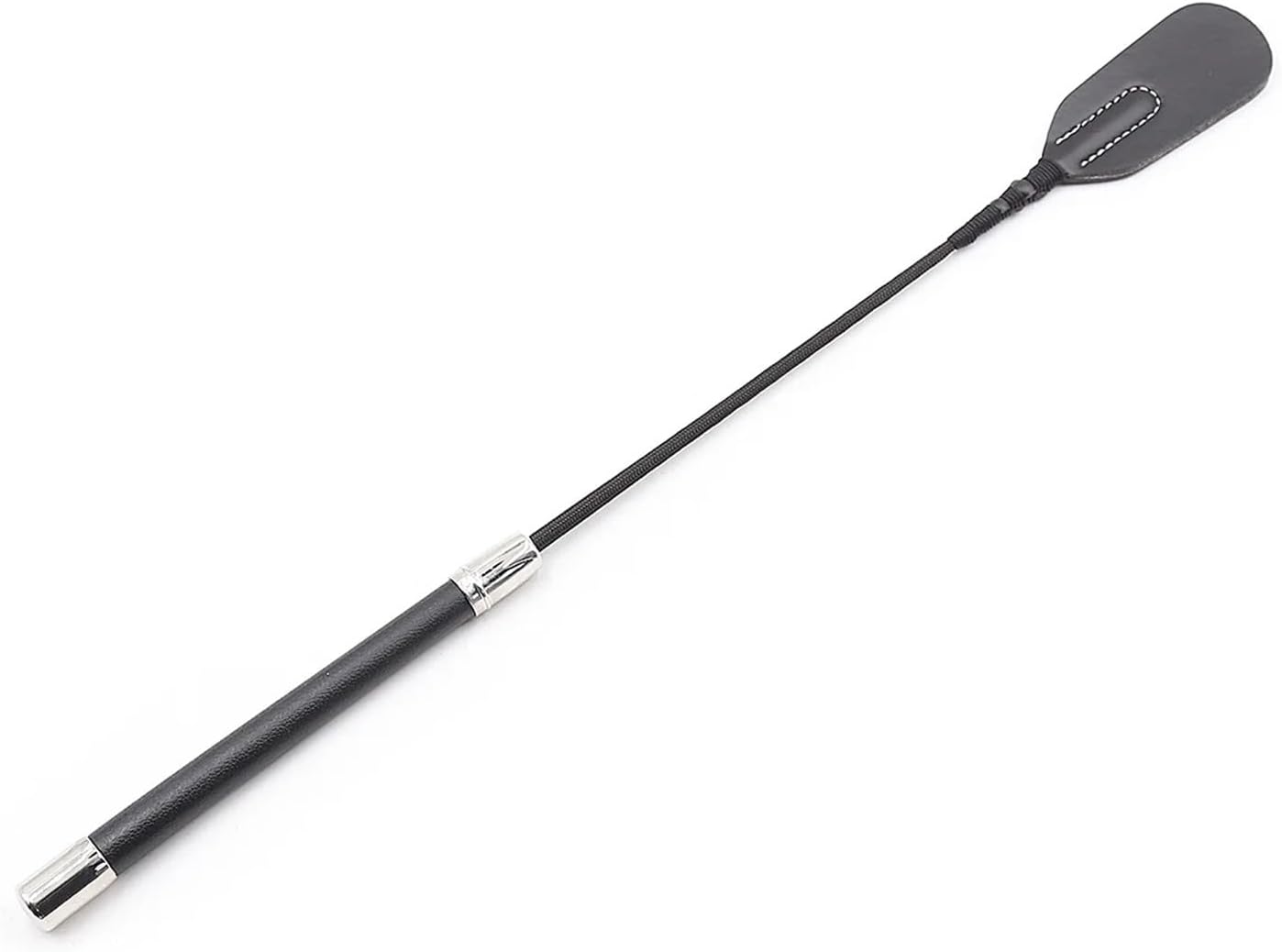 SM Bondage Leather Whips Fetish BDSM Long Horse Riding Spanking Flirt Flogger Adult Games For Couples,Adult Sex Paddle Flogger Spanking,Bdsm Flogger For Sex Play Sex Crop,Leather Paddle Flogger(Black