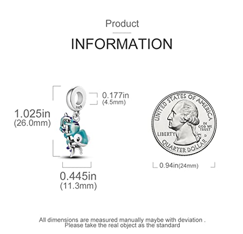 Zhipal 925 Sterling Silver Charms Chameleon Temperature Changing Charms Bangle Dangles Girl Handbag Pendants Fit For Original European Bracelets Charms Diy Jewelry Birthday Mothers Day Gifts (Chameleon Temperature Changing Color Charm) #TOP5