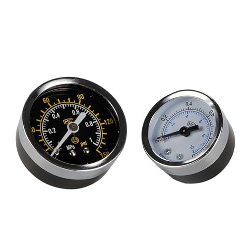 Manomètre pneumatique radial Y50 avec raccord en cuivre pour compresseur