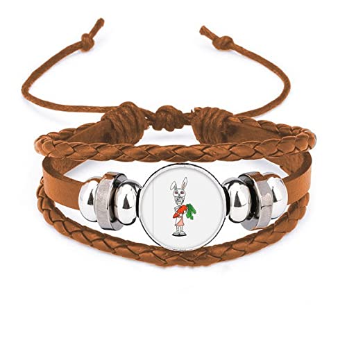 Bracelet en cuir maman et lapin égyptiens : l'accessoire de vos sorties quotidiennes