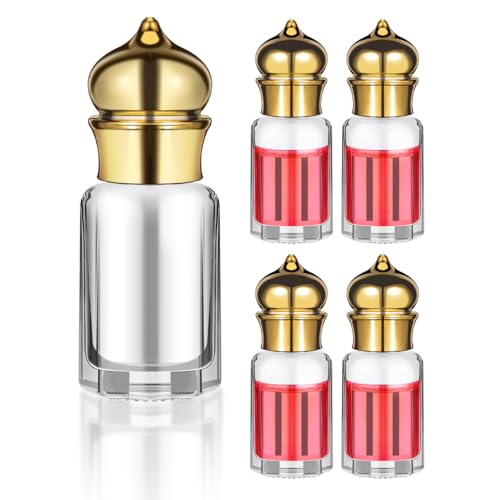 TOVINANNA Baluue 6 Pack Roller Bottles for Essential Oils, 6ml