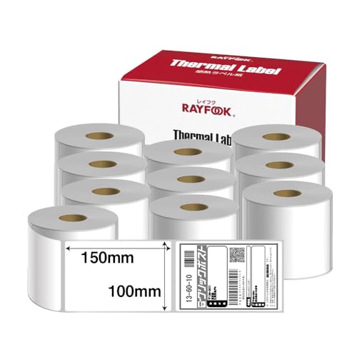 Amazon.co.jp: RAYFOOK 感熱ラベルシール クリックポスト対応 3500枚