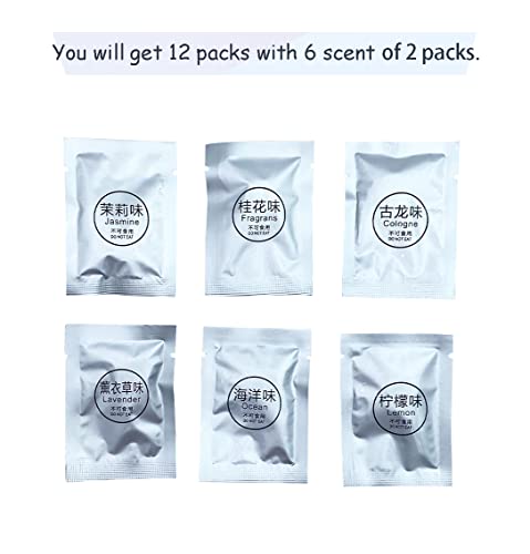 Car Air Freshener Refills Car Air Vent Clip Replacement Pads Solid Fragrance Scent Air Freshener Refill Tablets (12 Packs) #TOP1