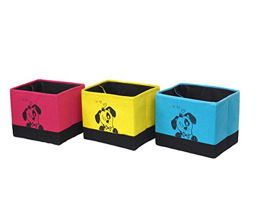 Image of PrettyKrafts Storage Box Set of 3 Open Impreio Mix