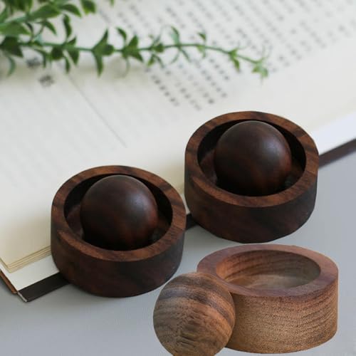 Difusor de aceites esenciales de madera 2 piezas miniatura 6