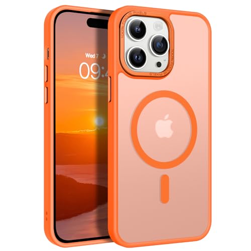 Coque antichoc iPhone 13 Pro mate et fine avec anneau magnétique Magsafe