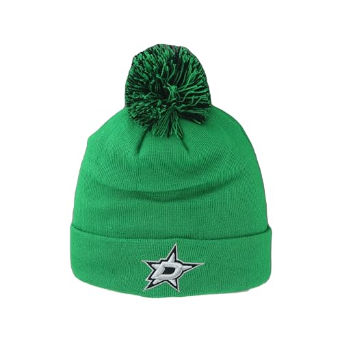 Dallas Stars NHL Officially Licensed Beanie Pom Icon Team Color
