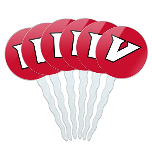 University of Virginia's College at Wise Primary Logo Cupcake Picks Toppers