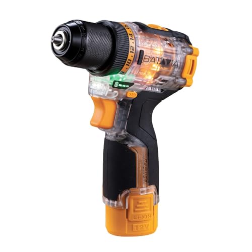 Fusion Drill Perceuse-visseuse sans fil 12 V avec batterie et chargeur