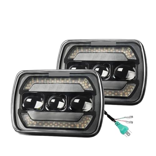 Phare LED Carré Solution pour le Manque de Visibilité en Conduite de Nuit