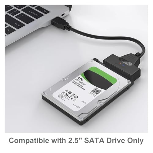 Cable adaptador SATA a USB 3.0 para disco duro 2.5 pulg. miniatura 3