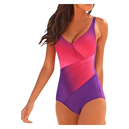 Cuello En V De Mujer De Una Pieza Traje...