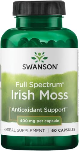 Swanson Full Spectrum Irish Moss 400 Milligrams 60 Capsules Swanson Full Spectrum Irish Moss 400 Milligrams 60 Capsules