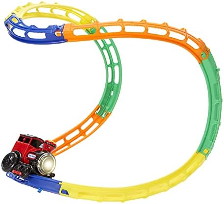 Little Tikes Tumble Train - Interactive Toy Engine Set with Lights & Sounds - Adjustable Tracks, Preschool Trains - Encourages Active & Creative Play - For Kids Ages 3+