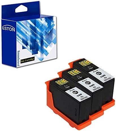 ESTON Compatible Replacement for Lexmark 100XL Black Ink Cartridges for Lexmark Prevail Pro705 Prospect Pro205 Printer