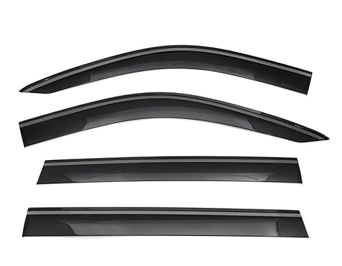 WellVisors Window Visors for Suburban GMC Yukon XL Escalade ESV 2021-2026
