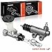 A-Premium Clutch Master Cylinder and Clutch Slave Cylinder Compatible with Toyota Pickup, 4Runner, 1990-1995, 3.0L, Replace# 3141035260, 3147020130