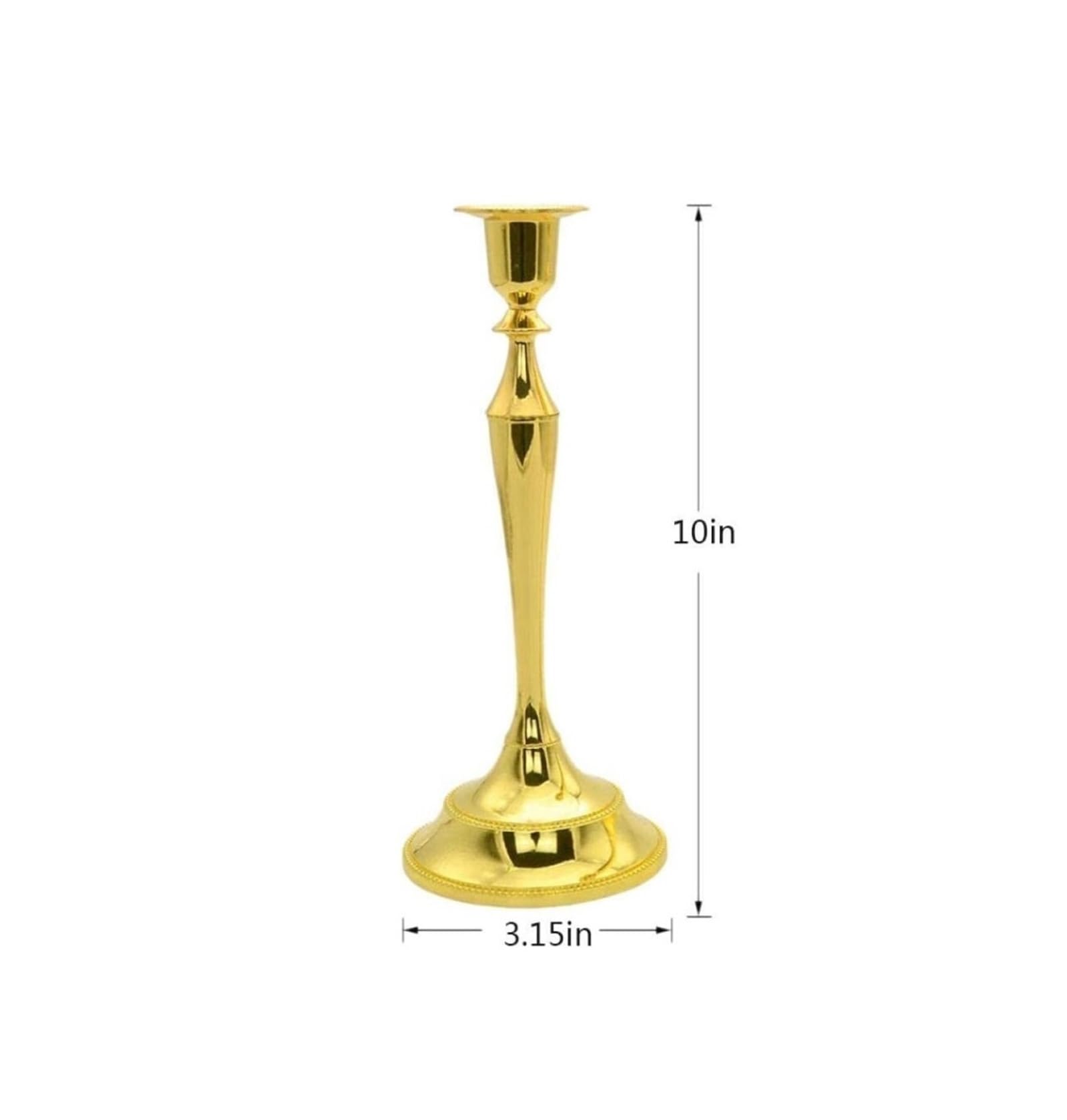 Candlestick Holders Candle Holder Gold Wedding Event Candelabra Stand Candlelight Dinner