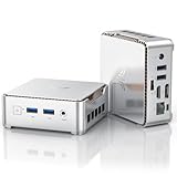 🚀【Double écran Immersif 4K UHD】le mini PC N150 est équipé d'une carte graphique UHD 1,2 GHz intégrée, d'une sortie vidéo 1x HDMI 2.0 et 1x DP, soutien double écran 4K UHD, ce qui améliore l'efficacité du flux de travail et peut vous offrir un festin visuel 4K UHD exceptionnel. Convient pour le divertissement visuel à domicile, sécurité et surveillance numériques, l'affichage numérique, centre multimédia, salle de conférence, etc. Équipé d'un support VESA, vous pouvez l'installer n'importe où.