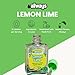Allways Drops Natural Lemon Lime Water Enhancer | Sugar-Free, Zero Calories, Monk Fruit Sweetened | Glass Bottle for On-the-Go Hydration | Kids & Adults | 50 Servings