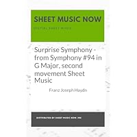 Surprise Symphony - from Symphony #94 in G Major, second movement Sheet Music