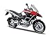 Maisto 31157 Model Motorcycle BMW R 1200 GS/2007 Model/1: 12 Scale Assorted Colors Toy, Black/Red