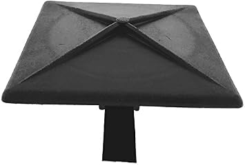 SBD 3.0 Inch 3 OD Square Black Light Pole Top Cap |