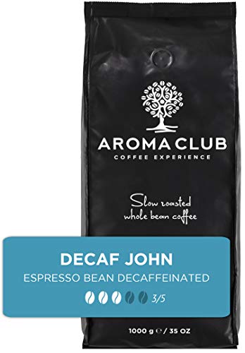 Entkoffeinierter Kaffee Aroma Club Bohnen 1 kg