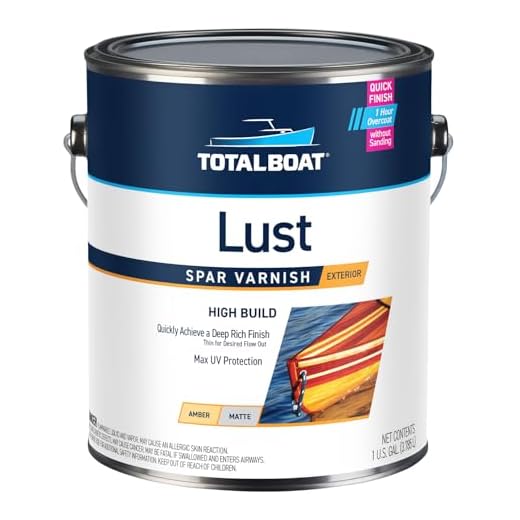 Lust Marine Varnish for Wood Finishing