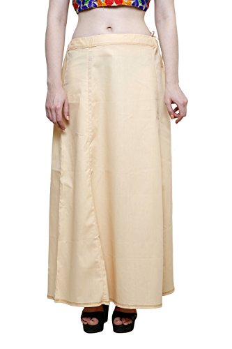 Image of Pistaa combo of 3 Women's Cotton Best Indian Readymade Inskirt Saree petticoats