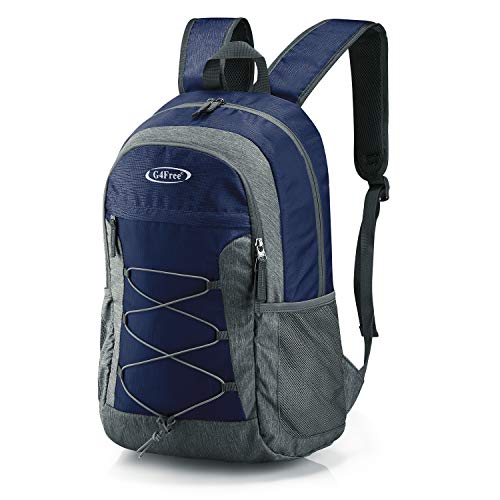 G4Free 32L Mochila de Senderismo Ligera de Viaje Portátil de 15.6 Inch Múltiple Bolsillo