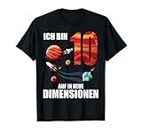 10 Jahre Junge Mädchen 10. Geburtstag Weltall