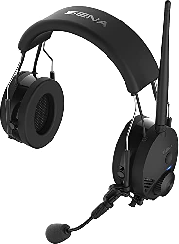 Sena TUFFTALK-01 Tufftalk Over-The-head Earmuff with Long-Range Bluetooth Communication, Black