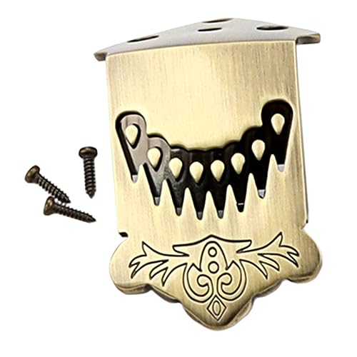 GLSTOY 8弦ガイボード マンドリンテールピースギターパーツ マンドリン テイルピース 楽器 伝統的なマンドリンのテールピース マンドリンメタルテイルピース マンドリン用品 合金