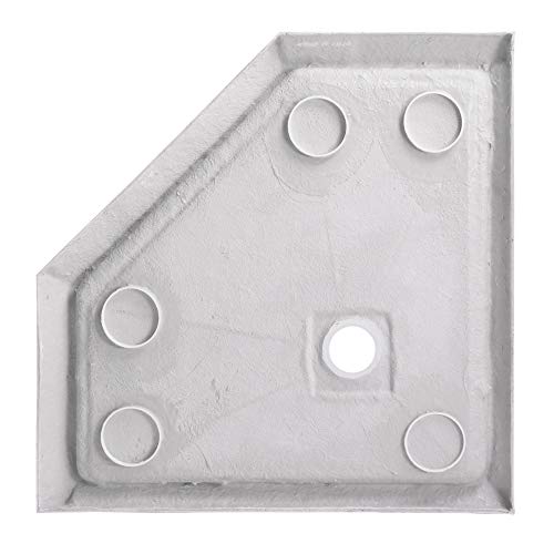 Miseno Msp-3636Na-Wh Miseno Msp-3636Na 35-1/4" X 35-1/4" Shower Base With Triple Threshold And Center Drain #TOP2