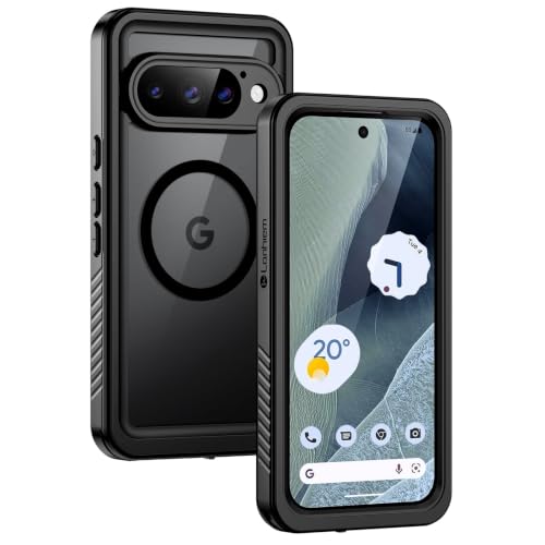 Lanhiem Google Pixel 10A �p �h���P�[�X ���S�h�� IP68�ČR�K�i �ϏՌ� ����~�� �h�o �h�� ���C�����X�[�d�Ή� �����ی�J�o�[ Google �s�N�Z�� 10A �J�o�[ �u���b�N