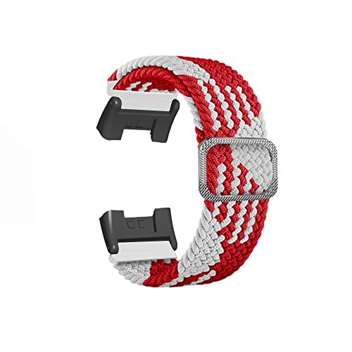 KangPlus Straps Compatible with Redmi Watch 2 ,Woven Elasticity Replacement Wristband Sport Soft Breathable Fabric Adjustable Band with Remove Tool for Women Men