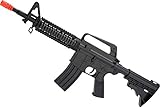 Evike Airsoft - Well Spring Powered M4 RIS Airsoft Rifle