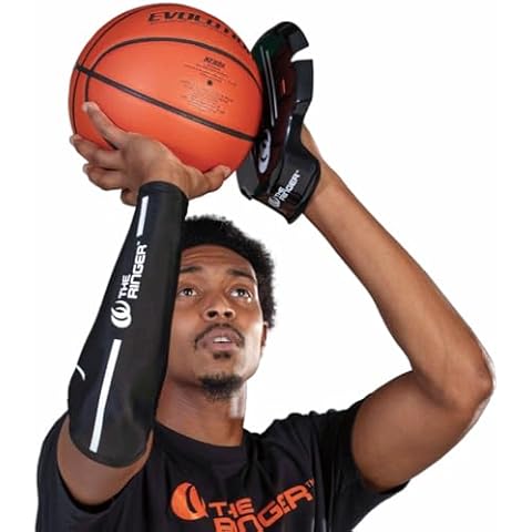 The Ringer Hoops Full Barrell Basketball Shooting Aid & Sleeve Youth Cover