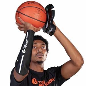 The Ringer Hoops Full Barrell Basketball Shooting Aid & Sleeve (Youth) |Basketball Shooting Trainer for Off Hand Shooting product image