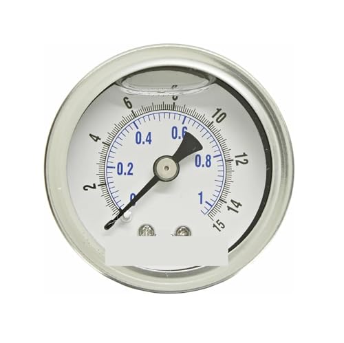 Manomètre 0-15 PSI : résolvez les chutes de pression de vos filtres