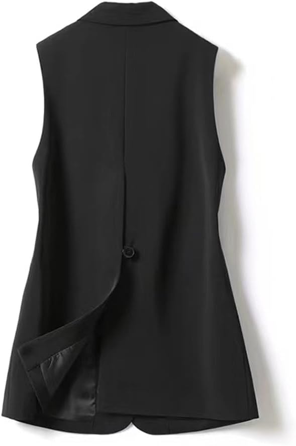 IDEALSANXUN Long Vest for Women Sleeveless Blazer Jackets Vest Tops - Image 4