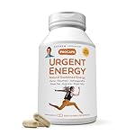 ANDREW LESSMAN Urgent Energy 30 Capsules - Provides a Safe, Healthy Means of Enhancing Energy Levels and Feelings of Well-Being, Green Tea, Guarana, Ginseng, Royal Jelly, Ashwagandha, B-Complex